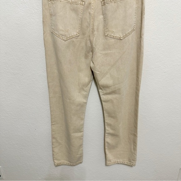 New Free People We the free Wren Boyfriend Jeans khaki size 29 - Picture 15 of 15